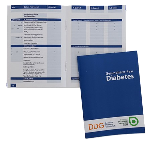 Gesundheitspass Diabetes